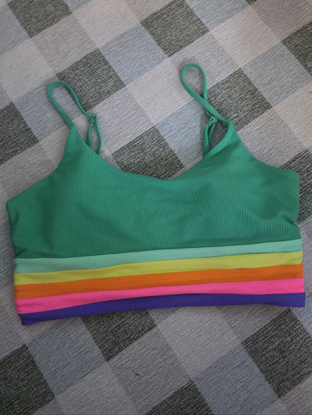 Beach Riot High Rise Bikini Kelly Green - Picture 8 of 9